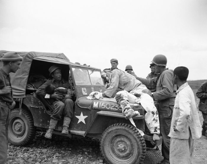 US Army Jeep at war