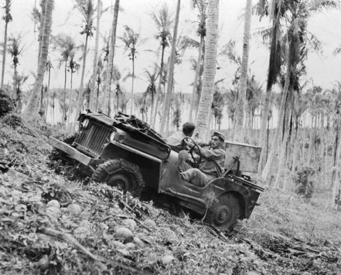 US Army Jeep at war