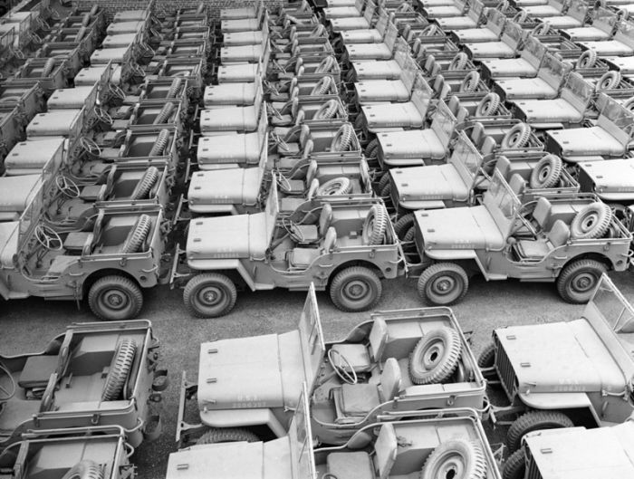 US Army Jeep at war