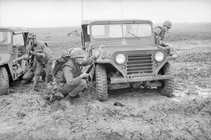 US Army Jeep at war