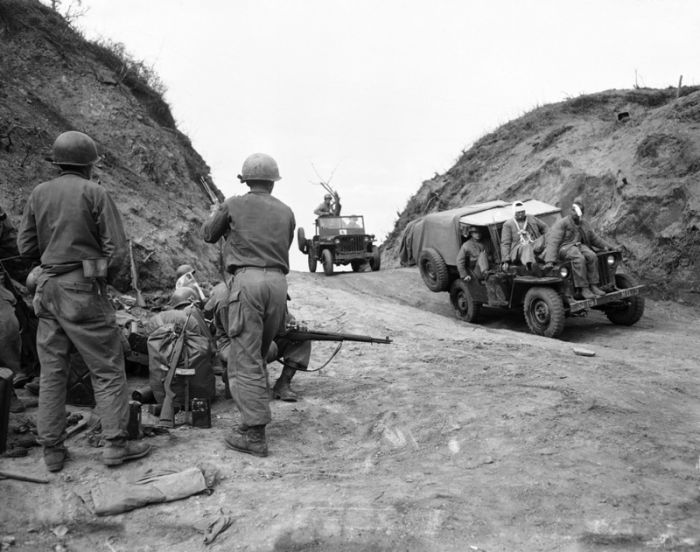 US Army Jeep at war