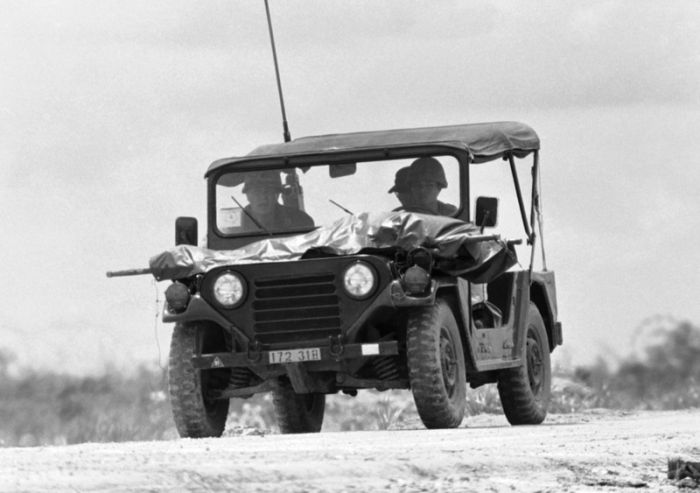 US Army Jeep at war