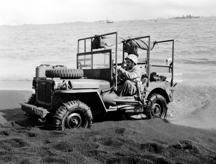 US Army Jeep at war