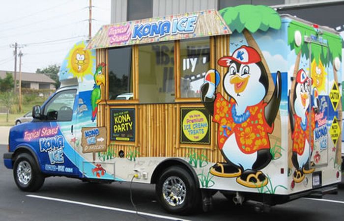 ice cream vans around the world