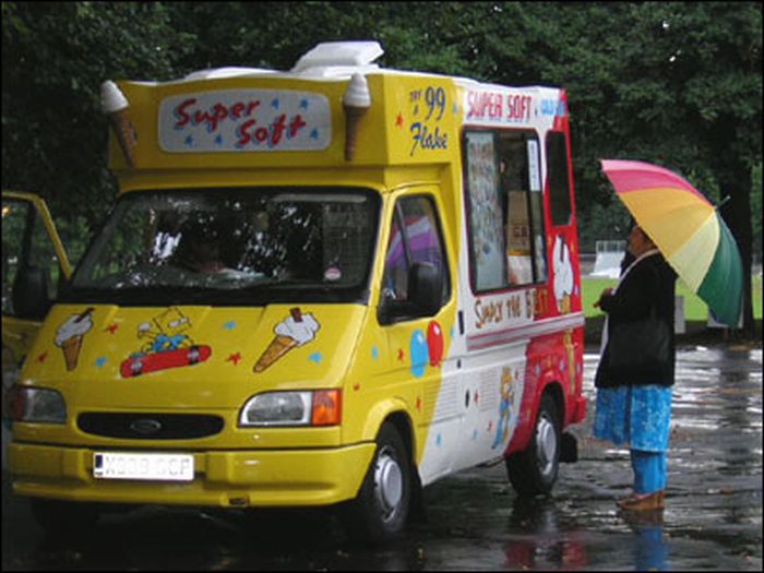 ice cream vans around the world