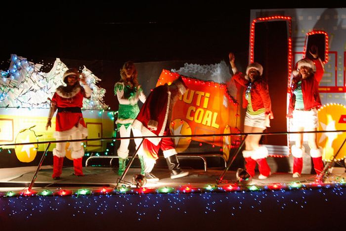 The Newport Beach Christmas Boat Parade, Newport Beach, California, United States