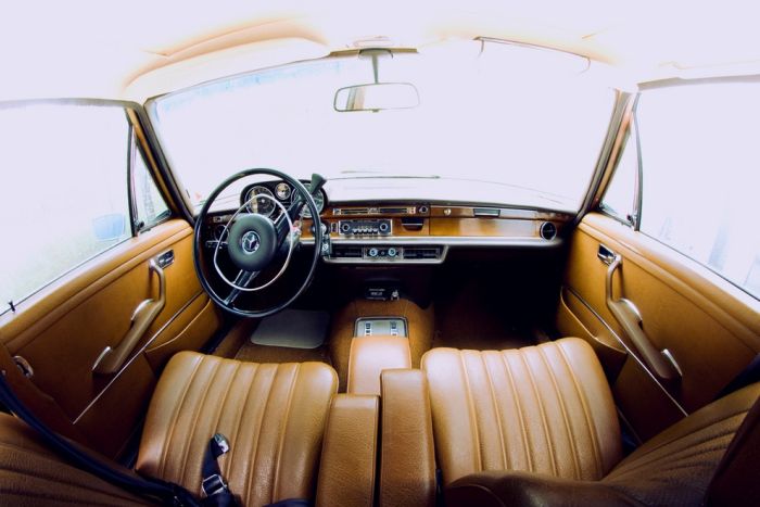 classic vintage mercedes-benz