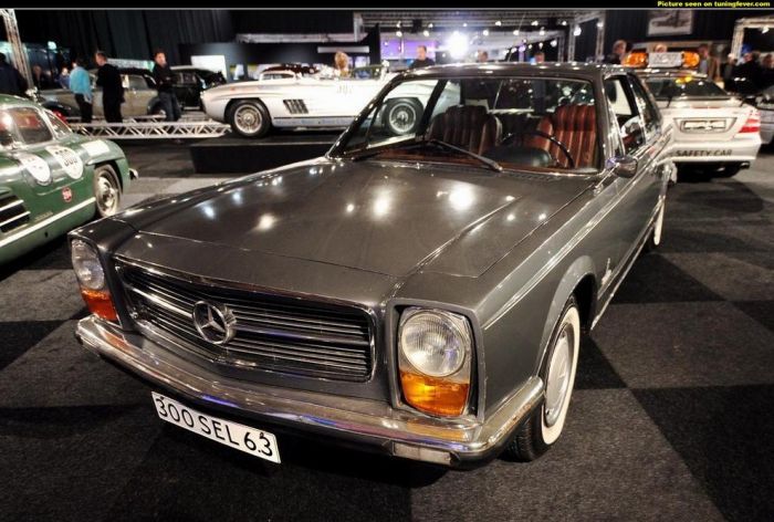 classic vintage mercedes-benz