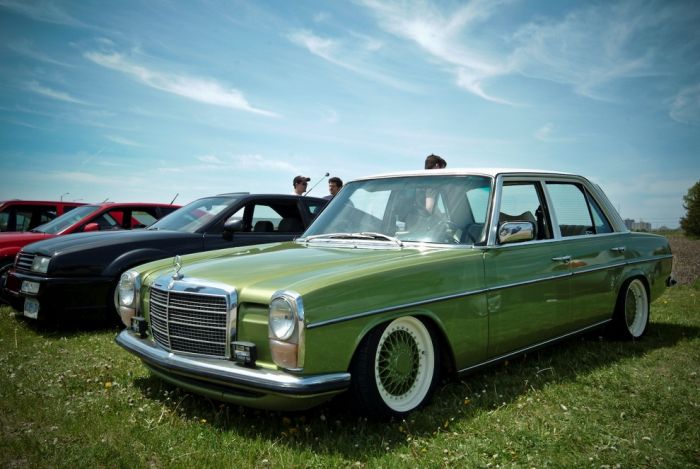 classic vintage mercedes-benz