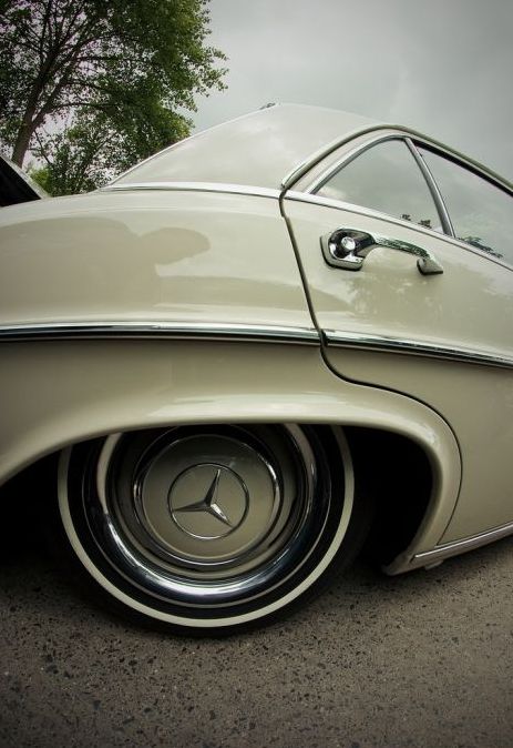 classic vintage mercedes-benz