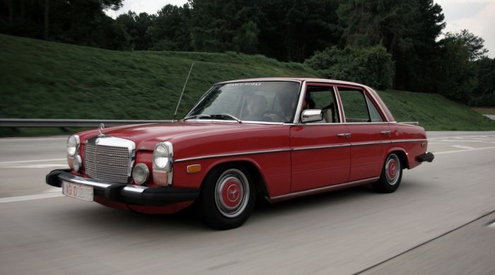 classic vintage mercedes-benz