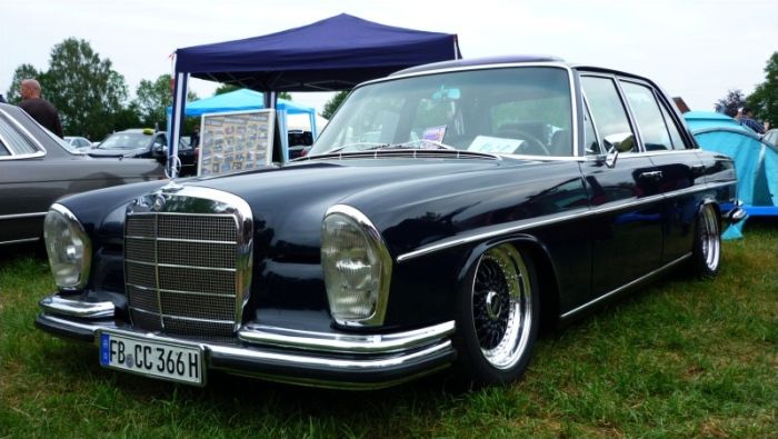 classic vintage mercedes-benz