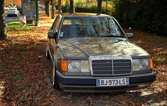 classic vintage mercedes-benz
