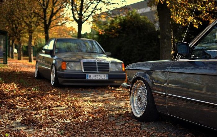 classic vintage mercedes-benz