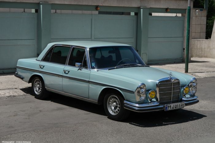 classic vintage mercedes-benz