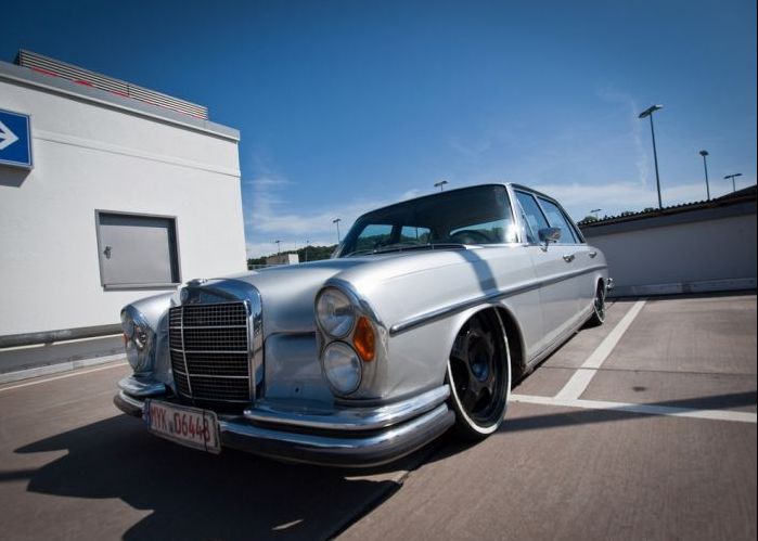 classic vintage mercedes-benz