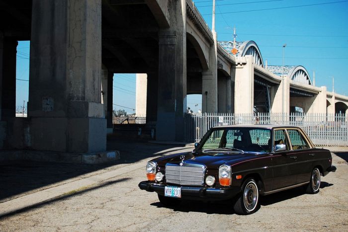 classic vintage mercedes-benz