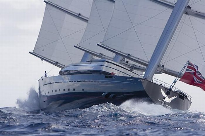 Maltese Falcon yacht by Perini Navi