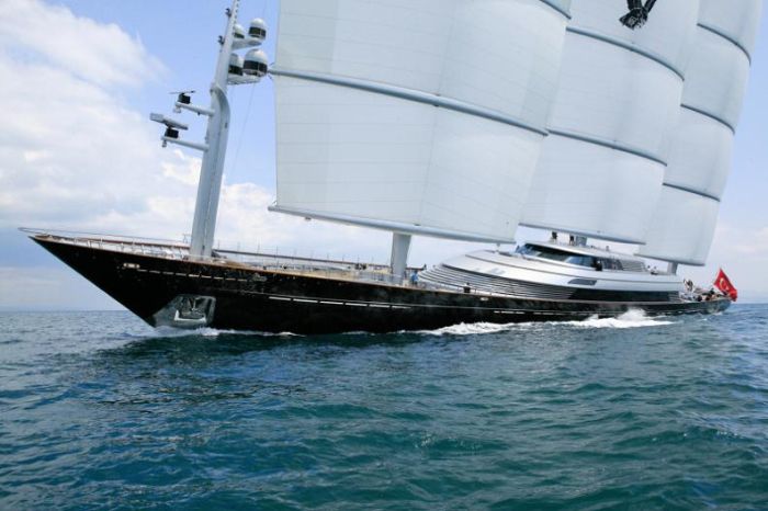 Maltese Falcon yacht by Perini Navi