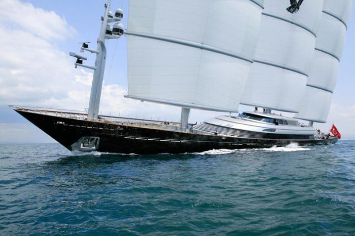 Maltese Falcon yacht by Perini Navi