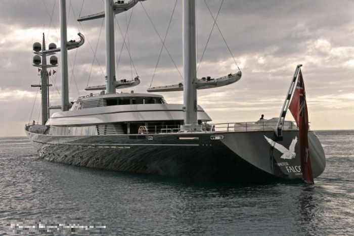 Maltese Falcon yacht by Perini Navi