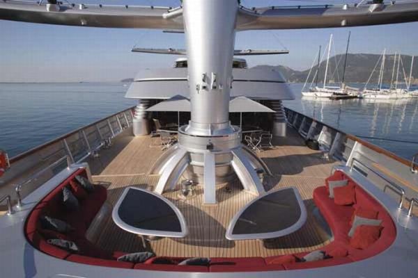 Maltese Falcon yacht by Perini Navi