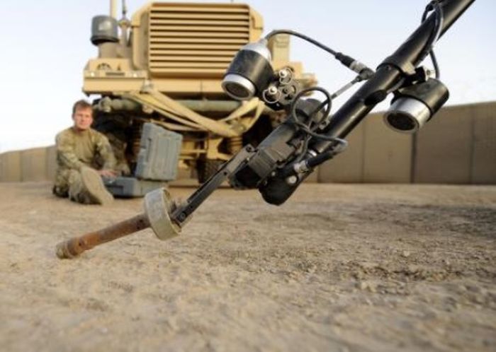 EOD bomb explosive ordnance disposal robot