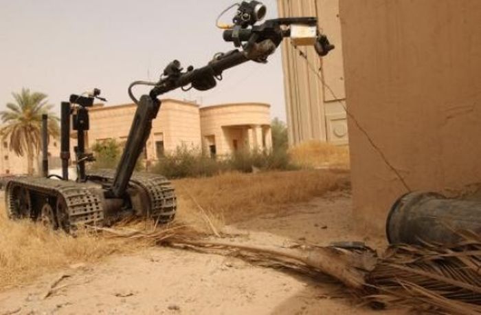 EOD bomb explosive ordnance disposal robot