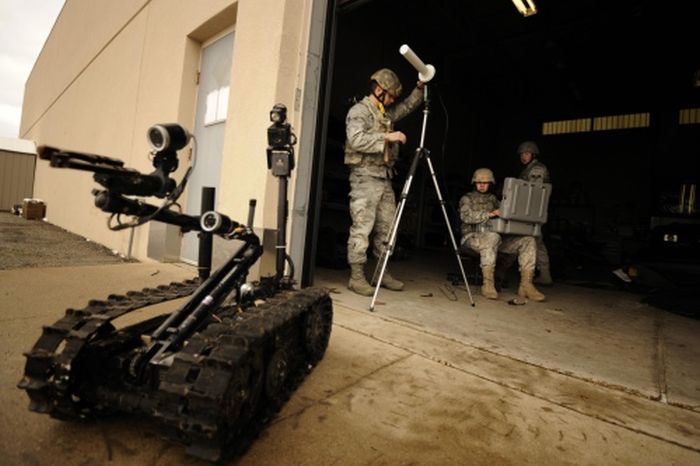 EOD bomb explosive ordnance disposal robot