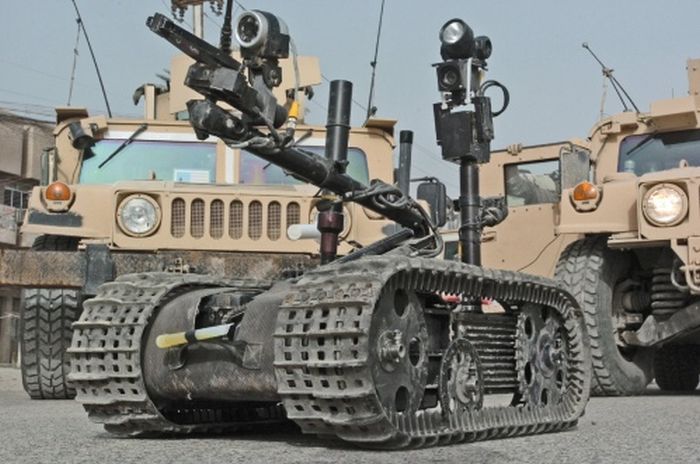 EOD bomb explosive ordnance disposal robot