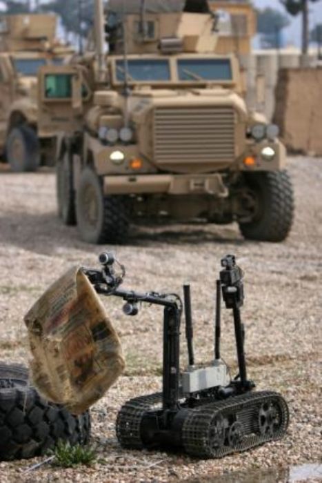 EOD bomb explosive ordnance disposal robot