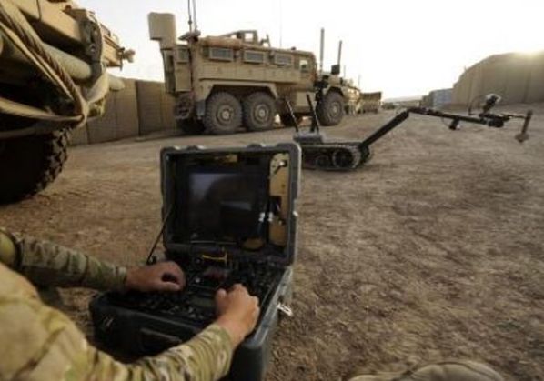 EOD bomb explosive ordnance disposal robot