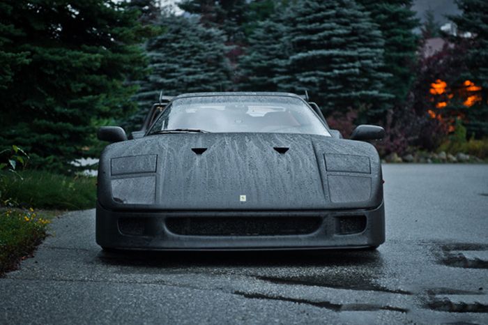 carbon fiber ferrari f40