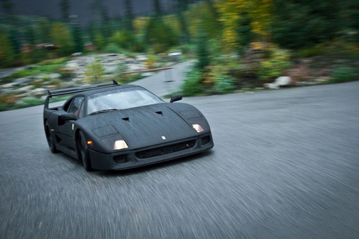 carbon fiber ferrari f40