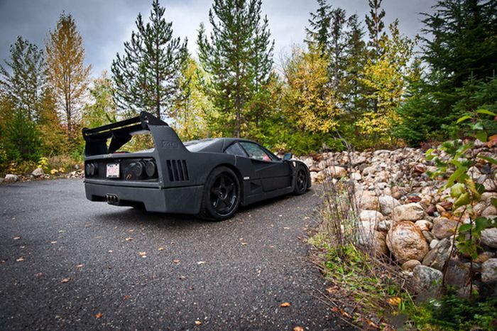 carbon fiber ferrari f40