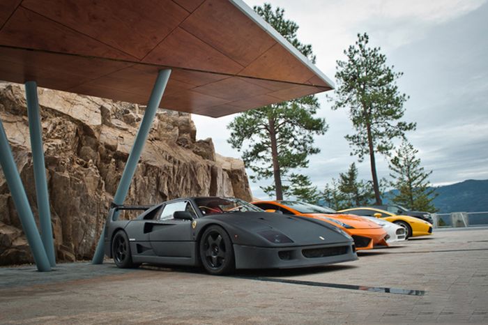 carbon fiber ferrari f40