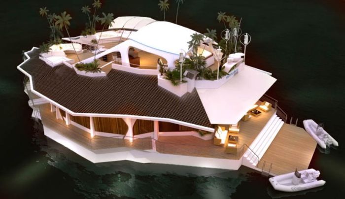 Orsos Islands, luxury floating island