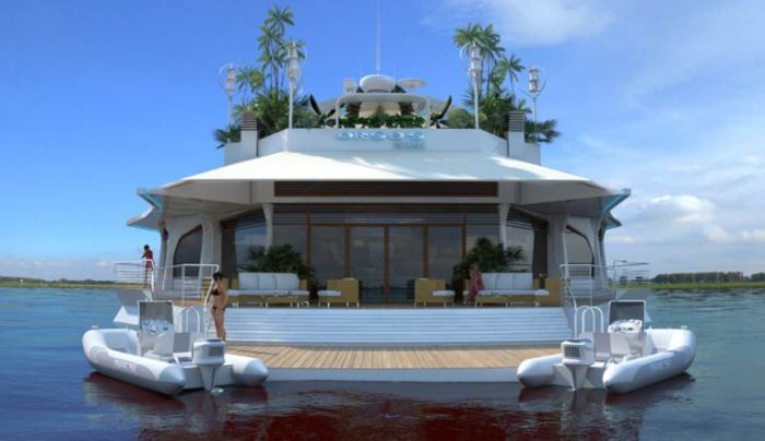 Orsos Islands, luxury floating island