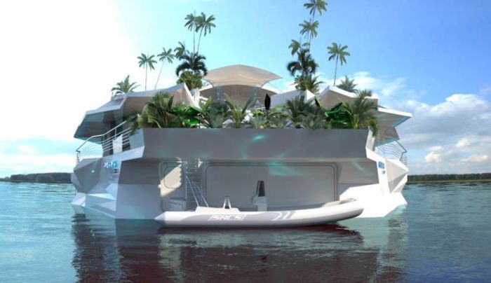 Orsos Islands, luxury floating island