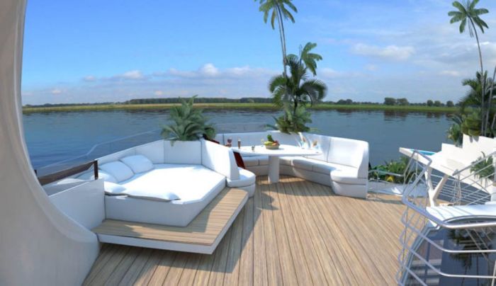 Orsos Islands, luxury floating island