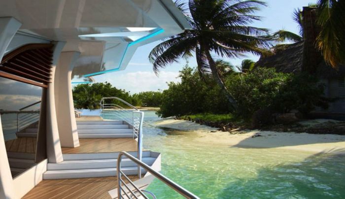 Orsos Islands, luxury floating island