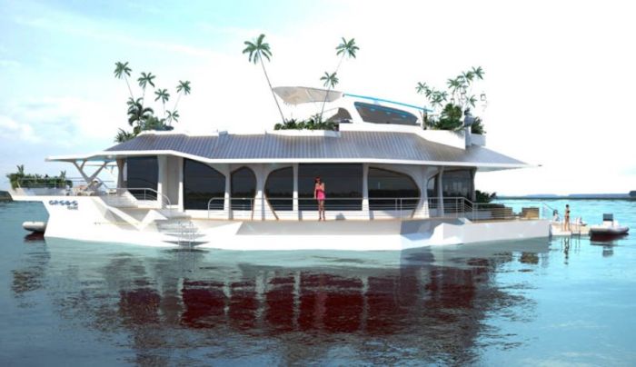 Orsos Islands, luxury floating island