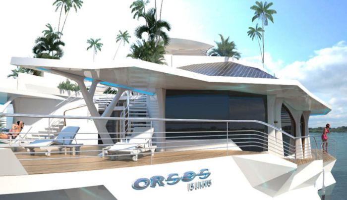 Orsos Islands, luxury floating island