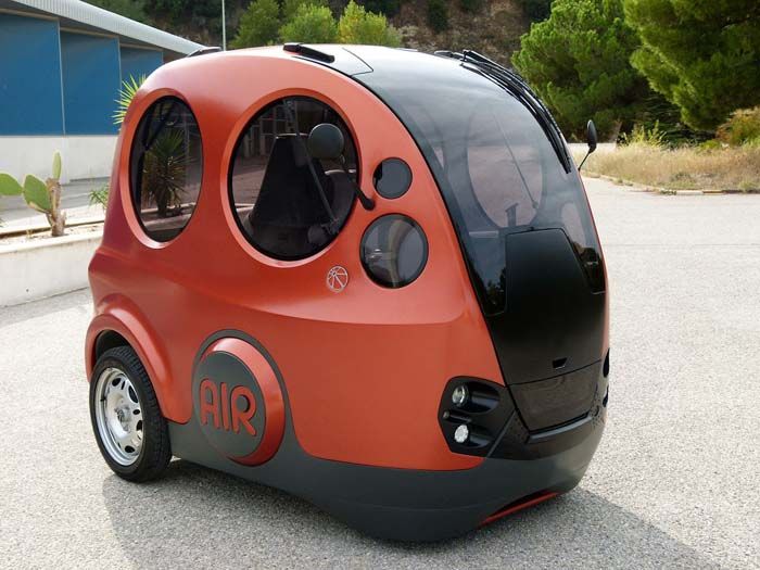 Tata AIRPod prototype vehicle