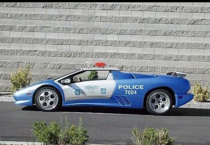 police cars around the world