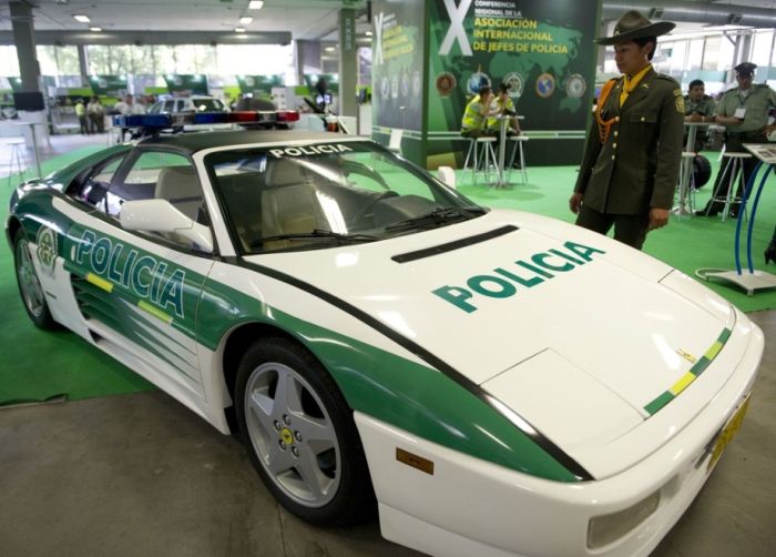 police cars around the world