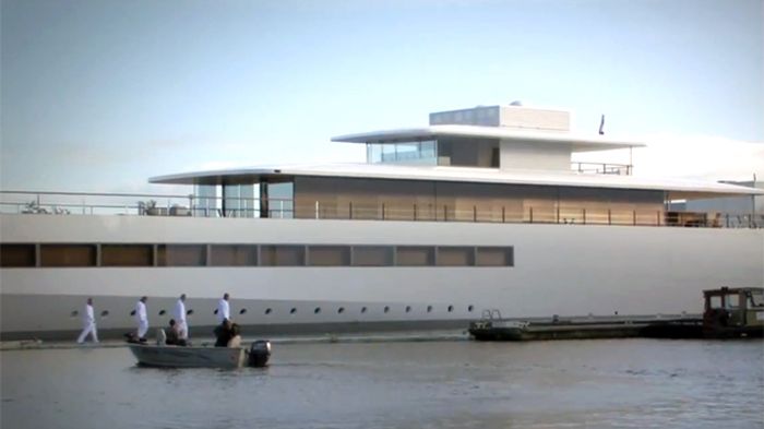 Steve Jobs' yacht Venus by Philippe Starck