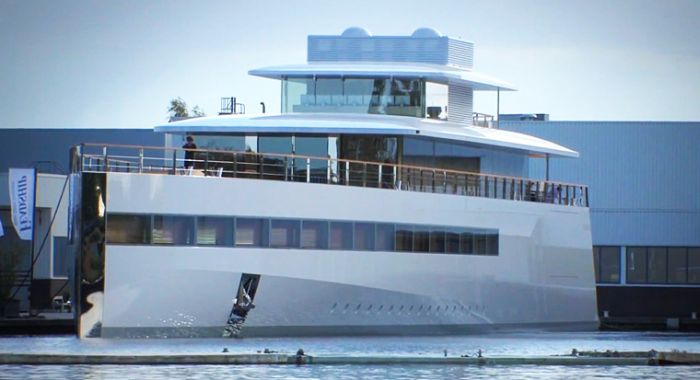 Steve Jobs' yacht Venus by Philippe Starck