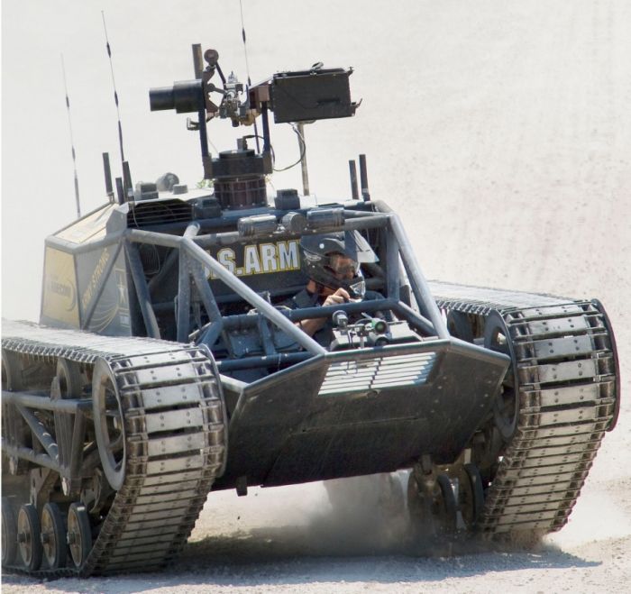 Ripsaw, unmanned light tank by Howe & Howe Technologies