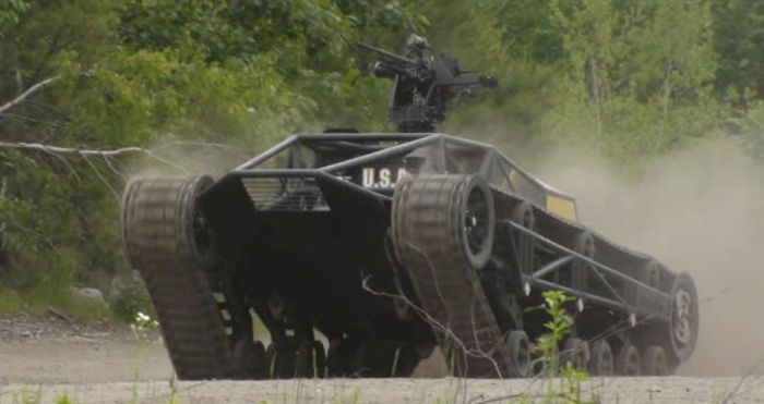 Ripsaw, unmanned light tank by Howe & Howe Technologies